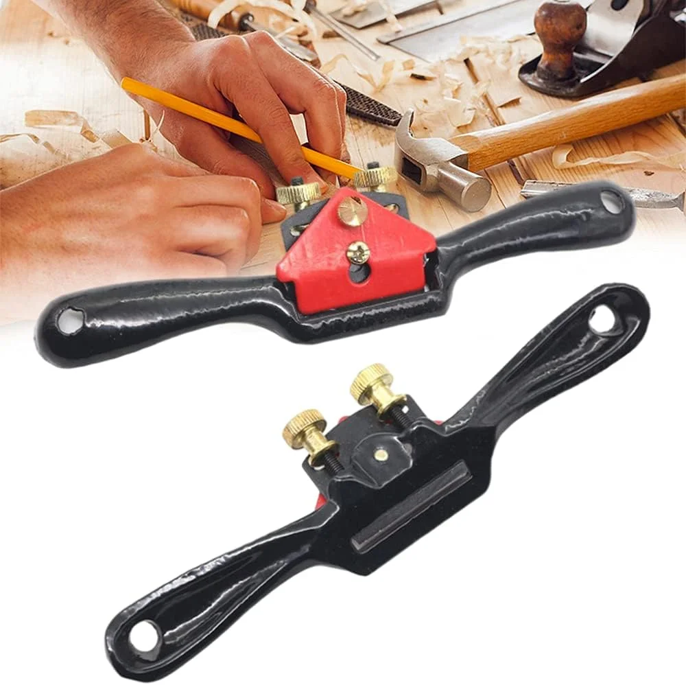 Drawknife Blade - 木工かんな調整可能なスポークシェーブ木工かんなトリミングツールハンドカッティングエッジチゼル大工マニュアルアクセサリー