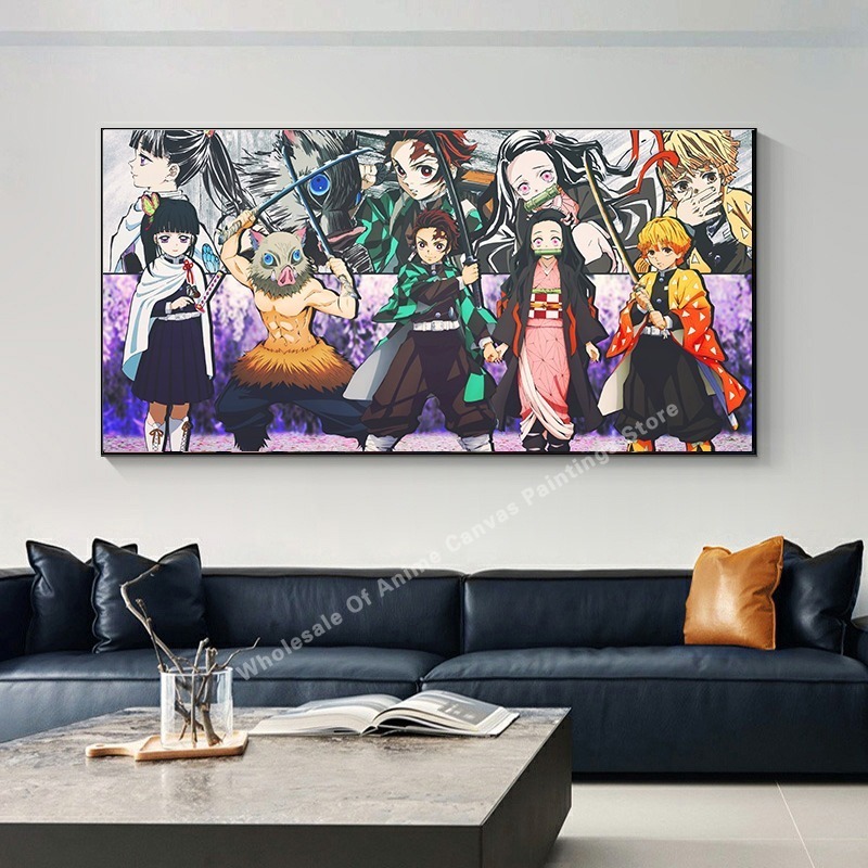 ゴーストスレッシングブレード家族の写真の吊り下げ絵、アニメの - Drawknife Blade のレビューと価格