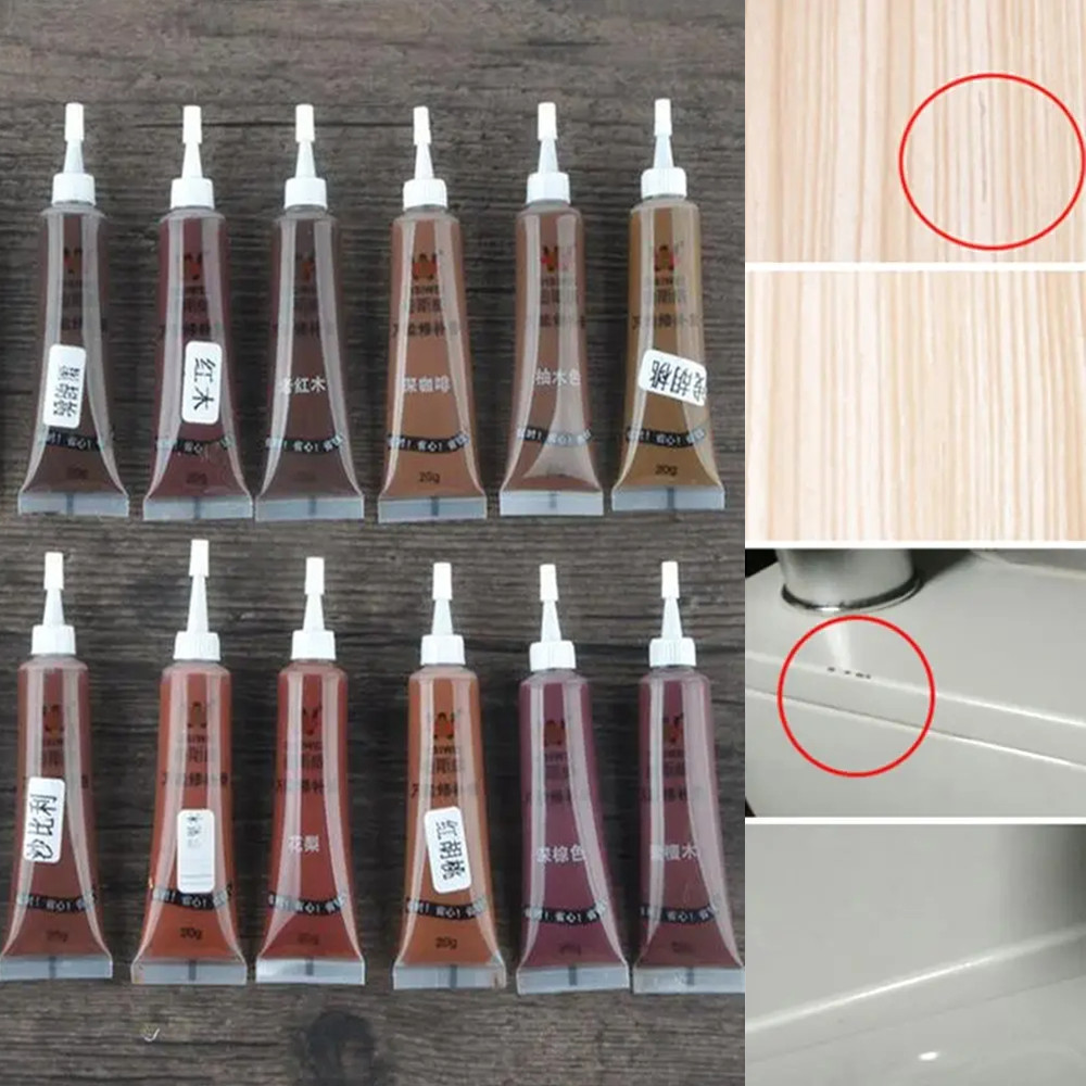 アップ多目的多色木製家具傷修復剤損傷修復クリーム家具再仕上げ - Woodworking Resin のレビューと価格