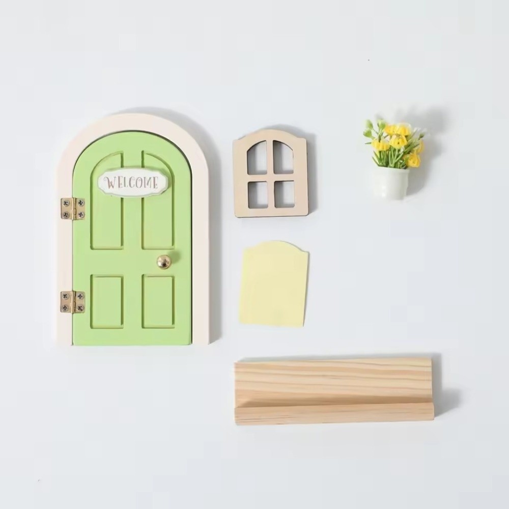 暗闇で光るクラフトウィンドウドールハウス家の装飾、創造的なミ - Woodworking Resin のレビューと価格