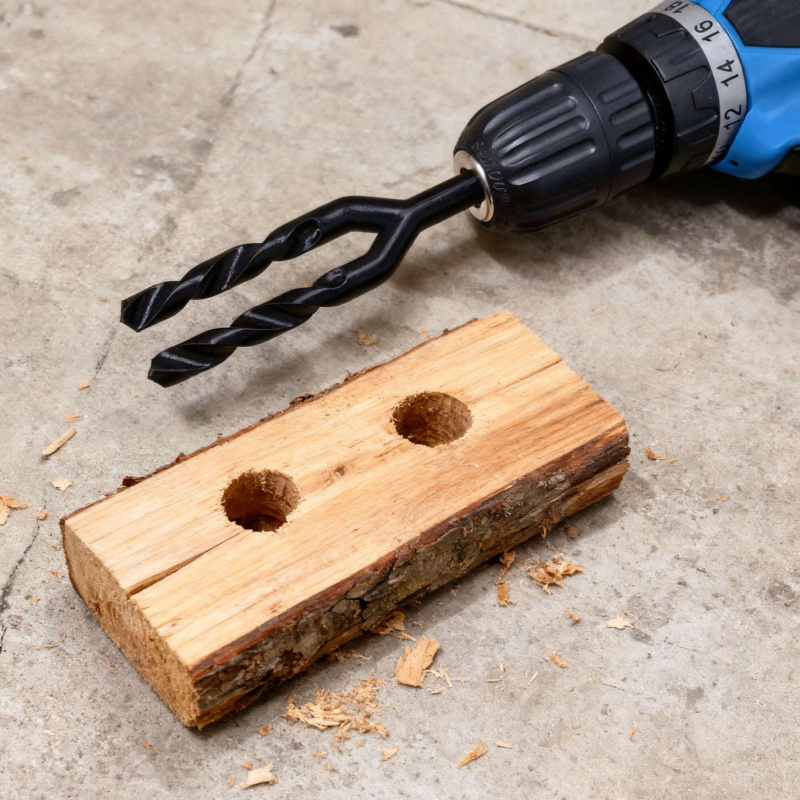実用的なジョークツール、ダブルツイストドリルビット、面白いい - Woodworking Jokes のレビューと価格