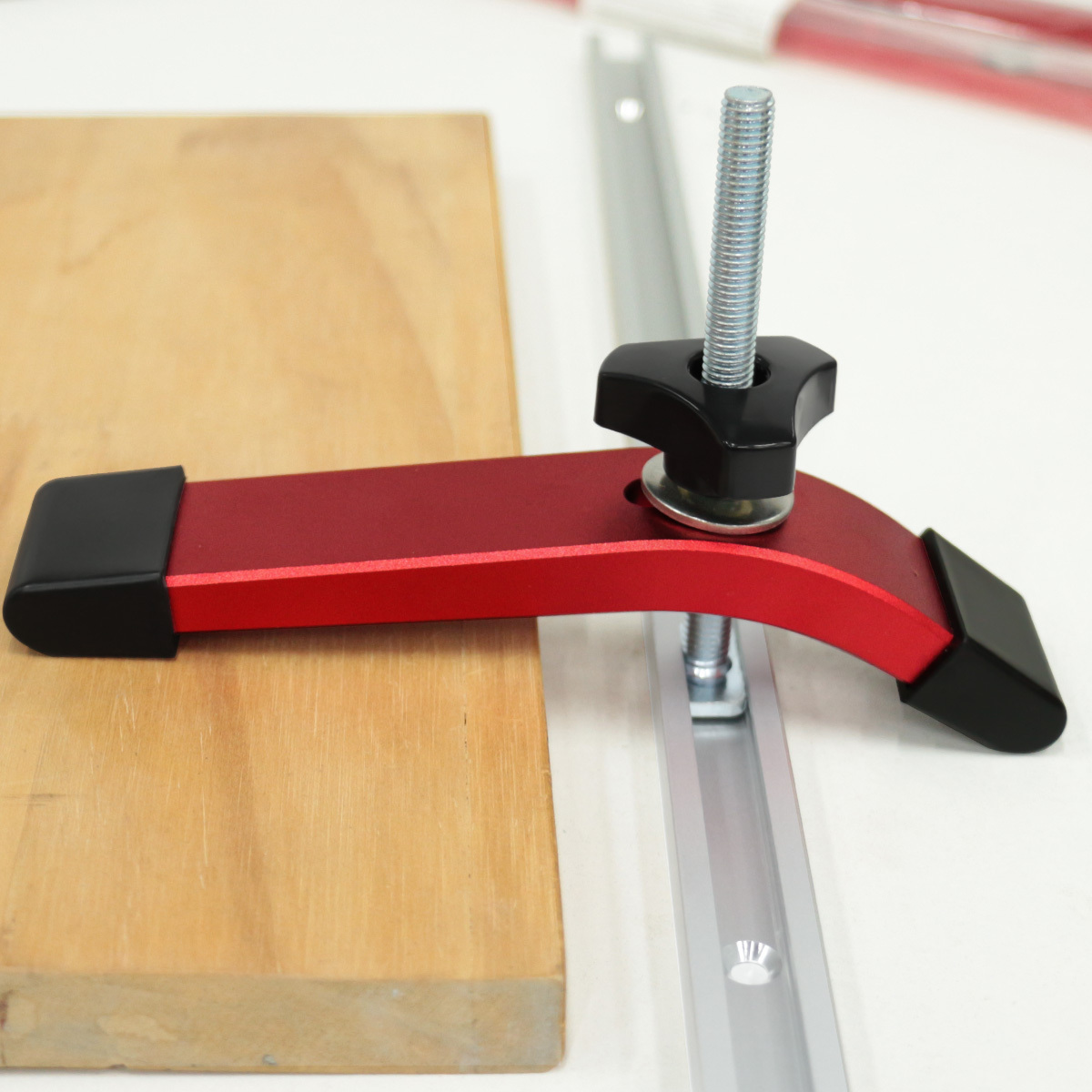 1/2 個の速効性ホールドダウンクランプアルミプレスプレート - Woodworking Workshop のレビューと価格