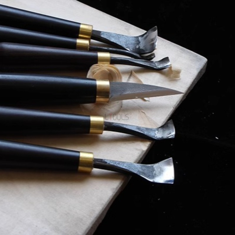 木工 DIY スプーン掘りナイフ精密彫刻特殊曲面ナイフプロの - Drawknife Blade のレビューと価格