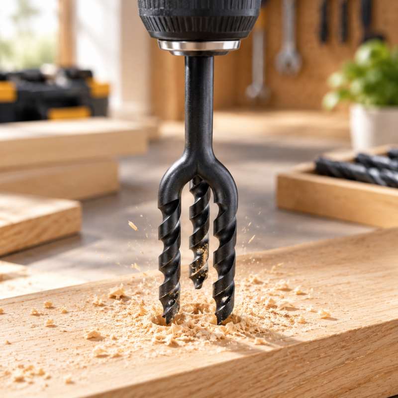 面白いプラスチック製の三穴ドリルビット。ユニークなドリルツー - Woodworking Jokes のレビューと価格