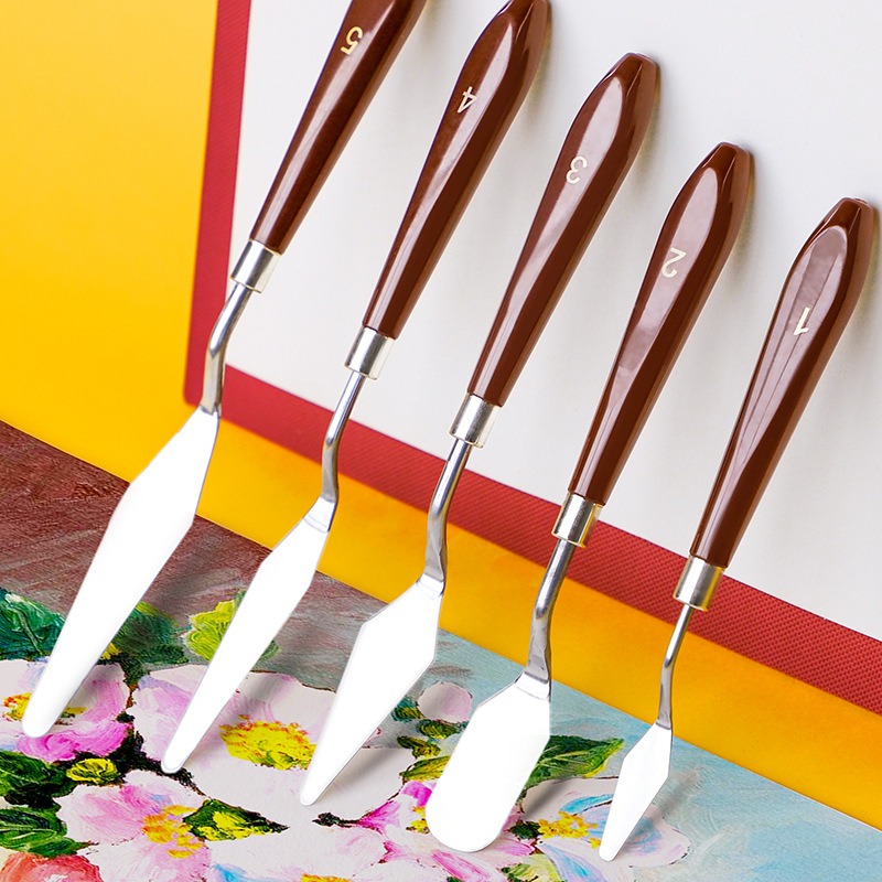 アーティスト用ペイントスパチュラセット油絵ナイフテクスチャペ - Drawknife Blade のレビューと価格