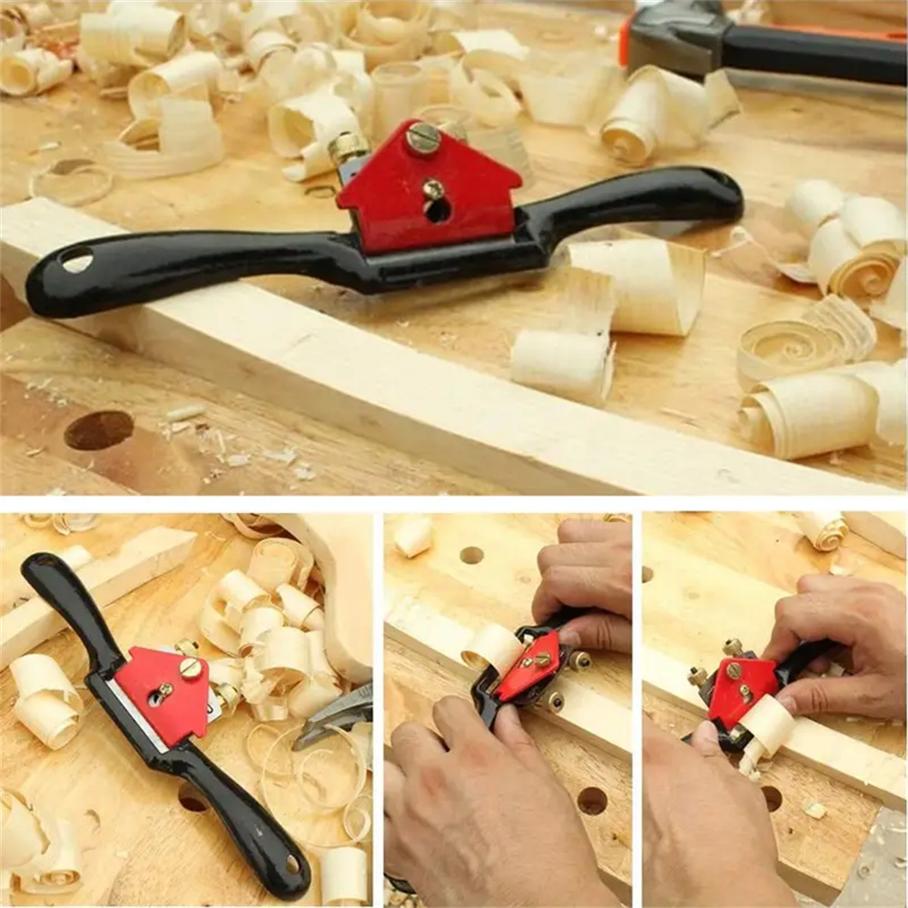 木工かんな調整可能なスポークシェーブ木工かんなトリミングツー - Drawknife Blade のレビューと価格